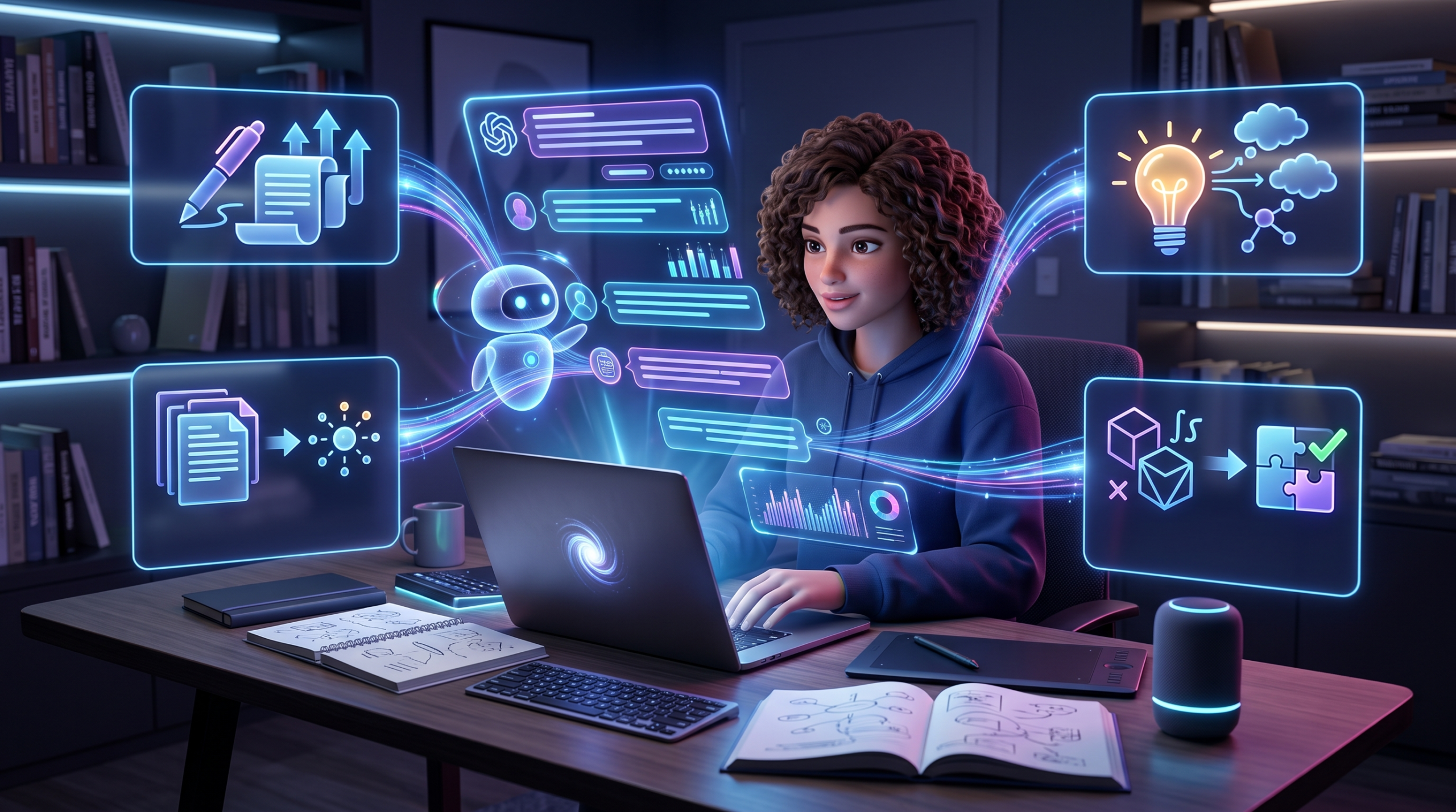 Best free AI tools for students in 2026 including ChatGPT, Claude AI, Gemini, and Perplexity AI.